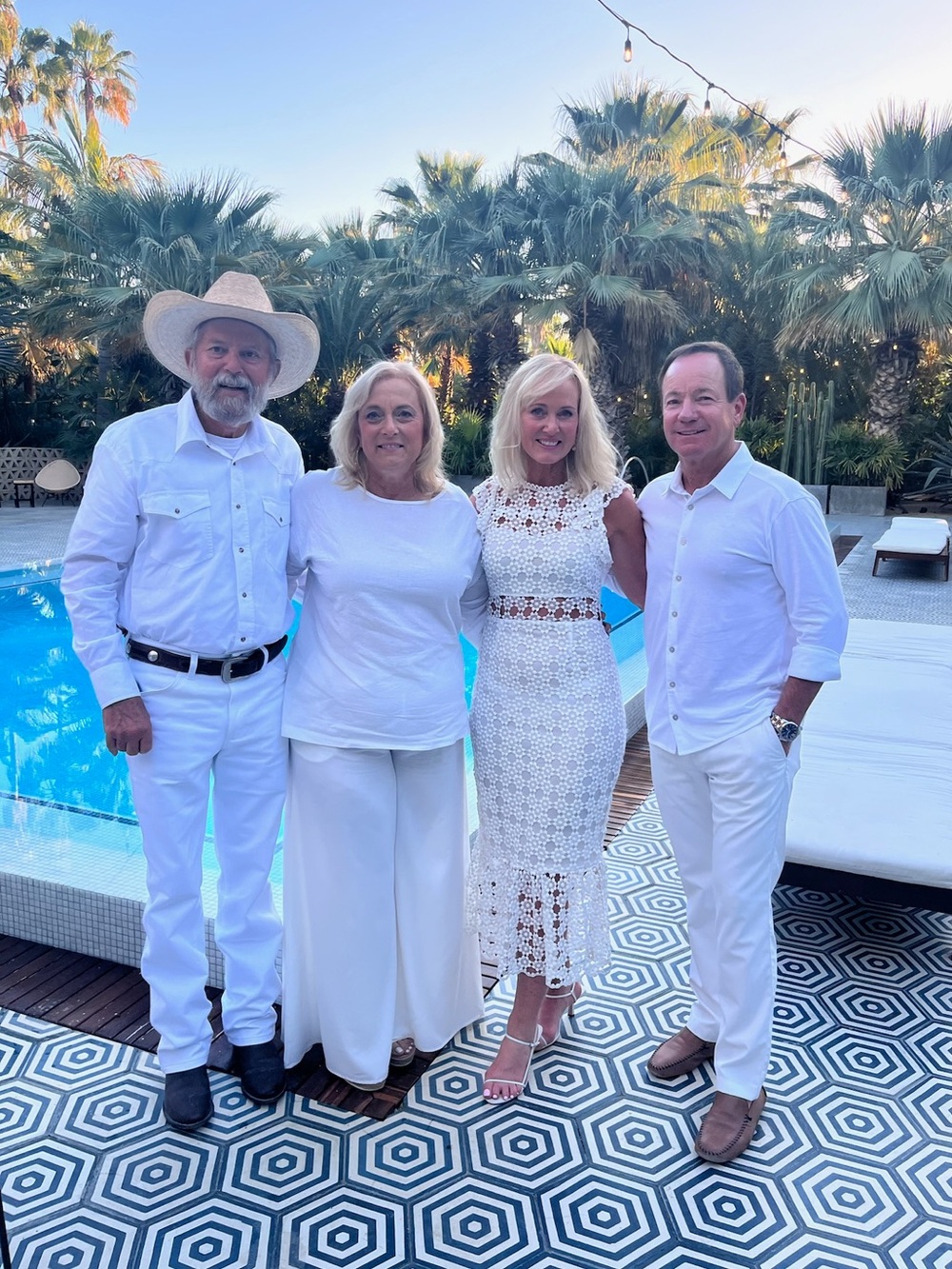 White Crochet Midi Dress - Picture 15 of 16